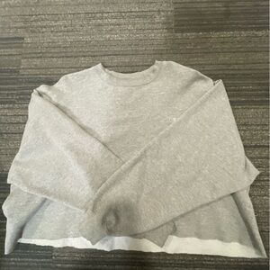 Champion Heather Gray Fleece Sweatshirt